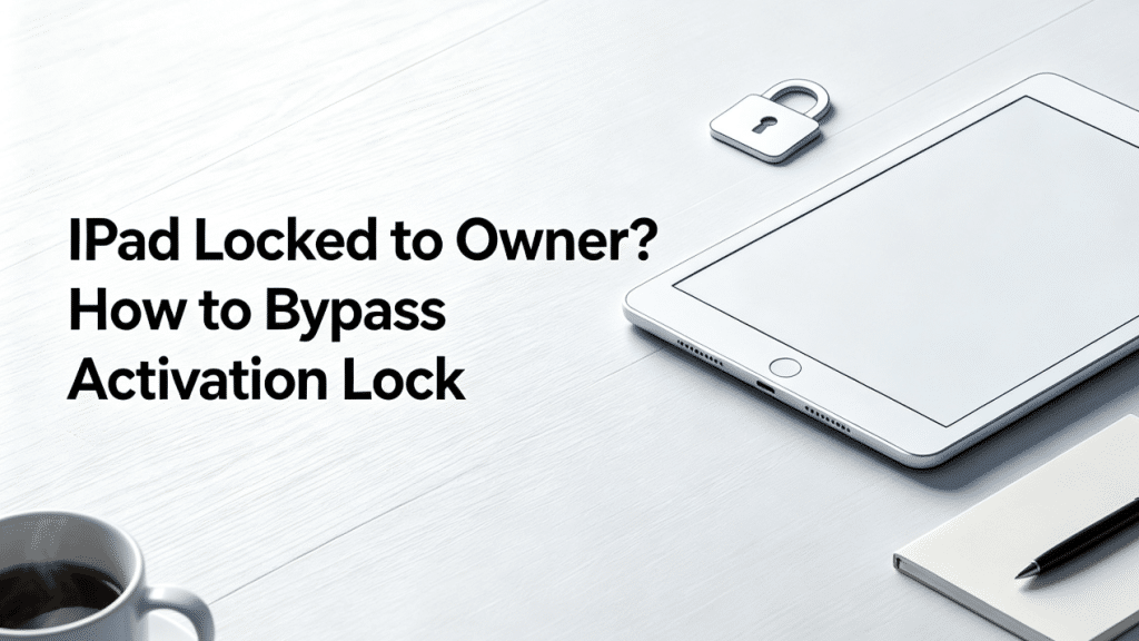 iPad Locked to Owner? How to Bypass Activation Lock Without Apple ID Image 1 of iPad Locked to Owner? How to Bypass Activation Lock Without Apple ID