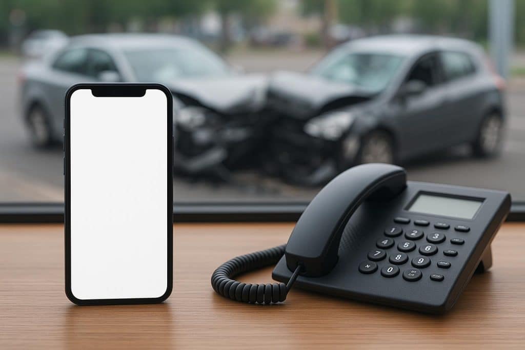 Staying Updated Through Direct Contact With Your Cincinnati Car Accident Lawyer Cincinnati car accident lawyer consulting with client over case details in office setting