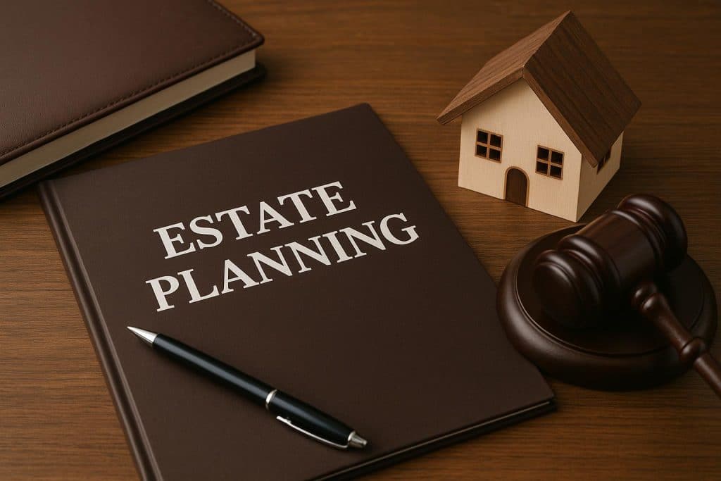 How Estate Planning in Mesa Protects Your Family’s Future Mesa estate planning documents and house keys symbolizing family financial security