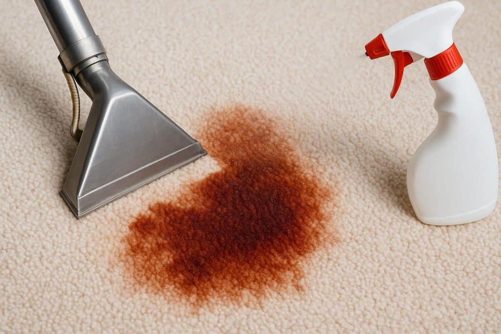 Keep Your Carpets Spotless with Professional Stain Treatment Professional carpet stain removal process keeping carpets clean and spotless