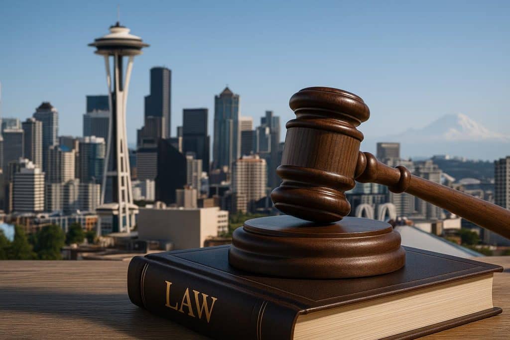 2026 Best 5 Real Estate Lawyers in Seattle Seattle skyline with modern buildings highlighting top real estate law firms in the city