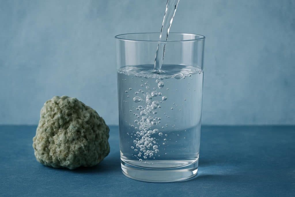 Is Your Drinking Water as Clean as You Think? Close-up of clear water pouring into a glass, highlighting purity and drinking water safety concerns