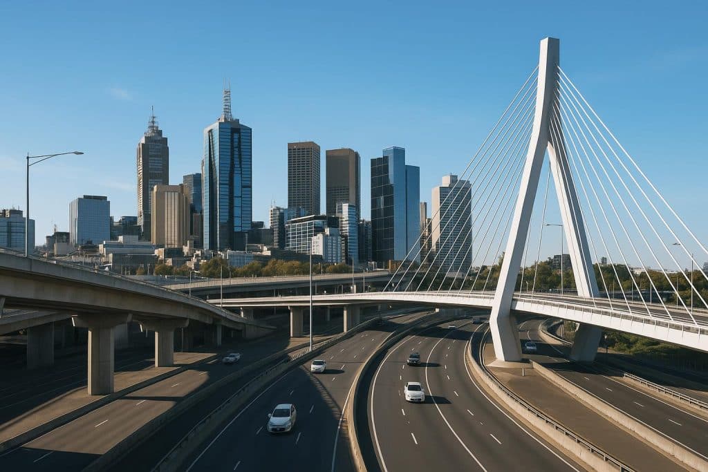 How Modern Infrastructure Is Shaping the Future of Melbourne’s CBD Melbourne CBD skyline with modern skyscrapers and advanced urban infrastructure development