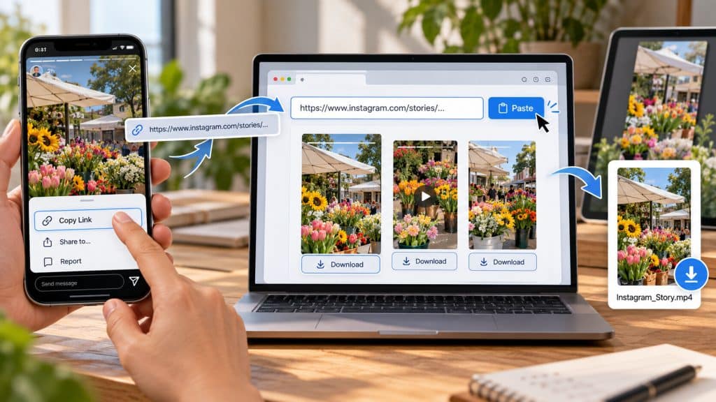 Image 1 of 7 Tools to Save Insta Story Photos and Videos: Features and Limitations