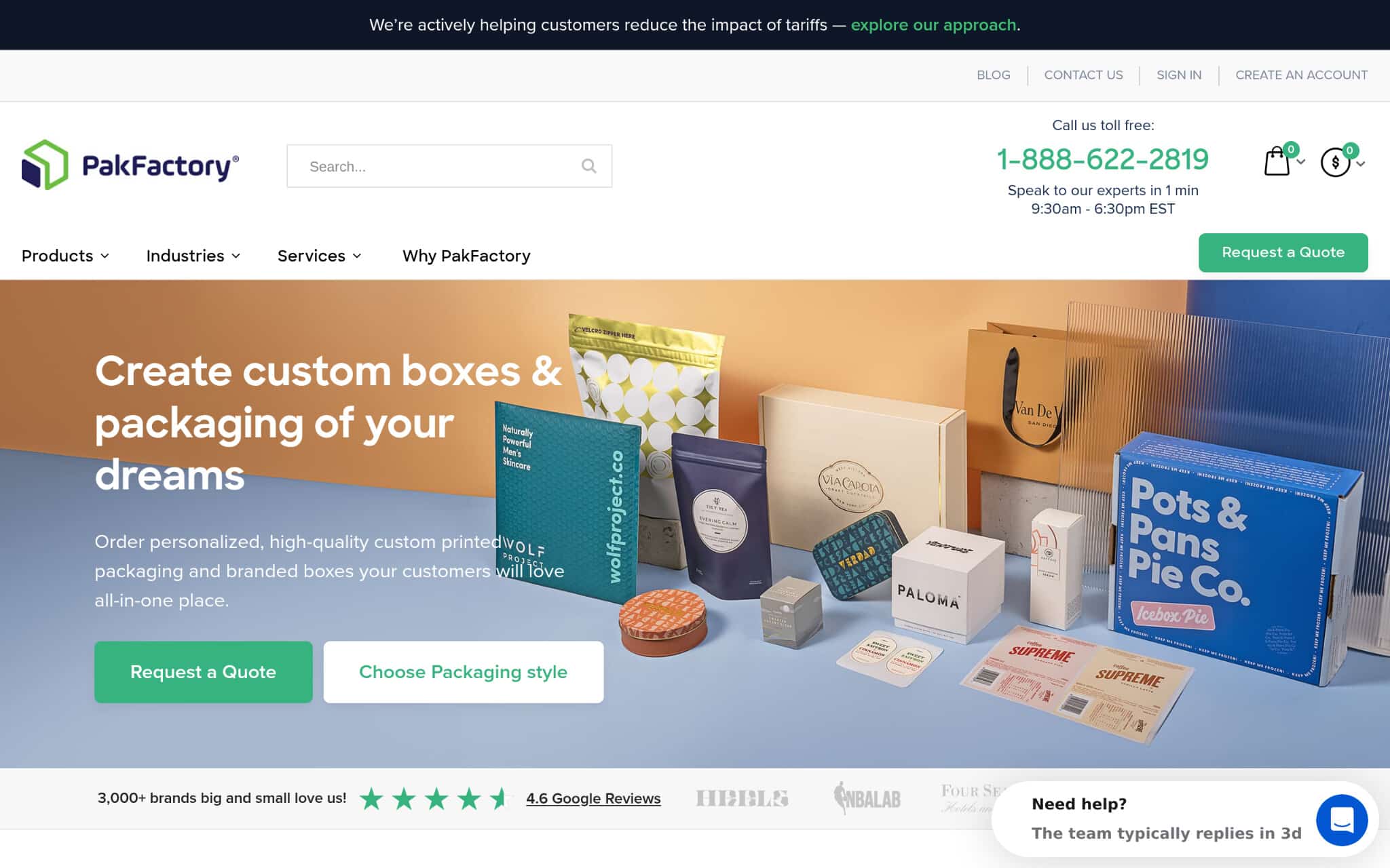 PakFactory Screenshot